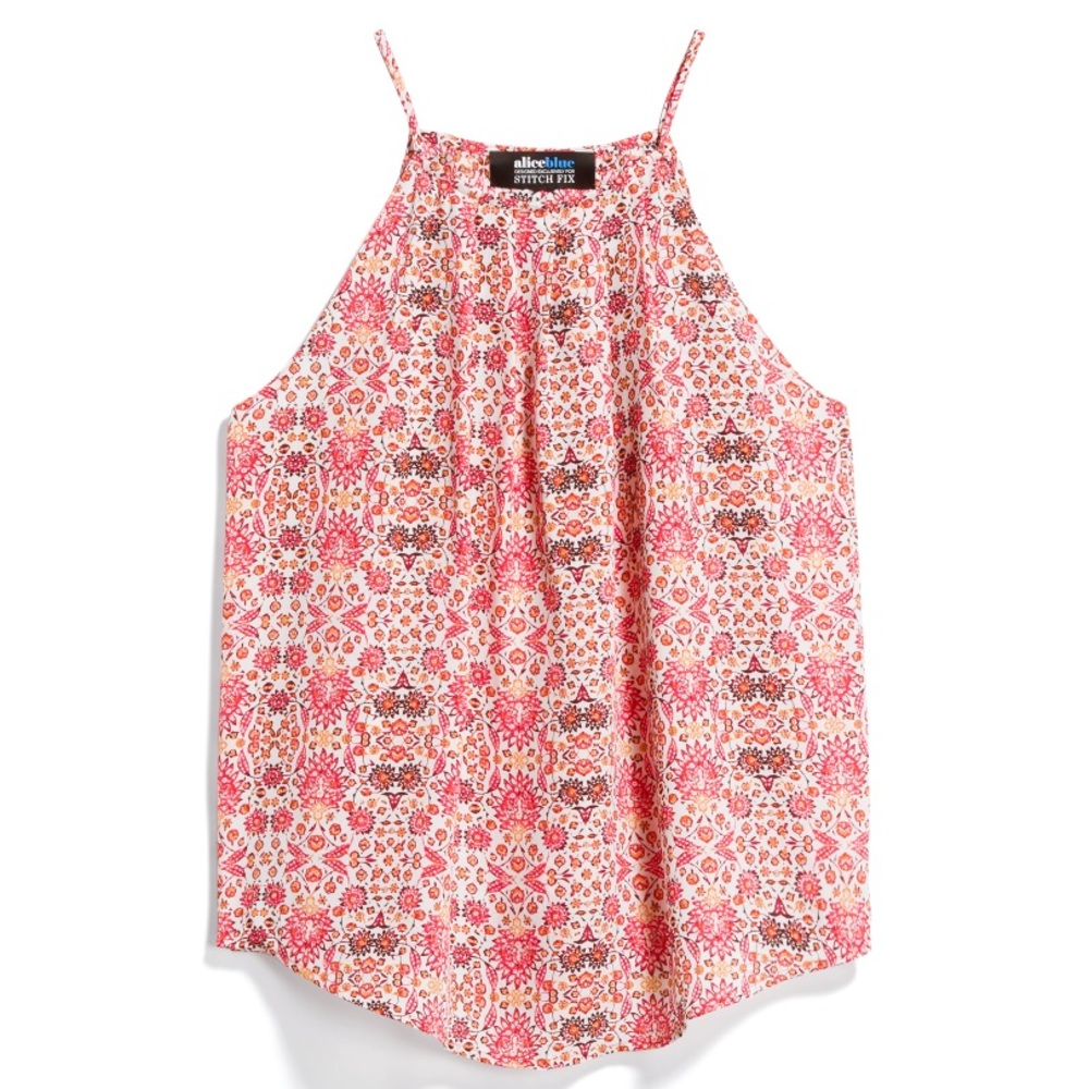 Alice Blue Halter Blouse